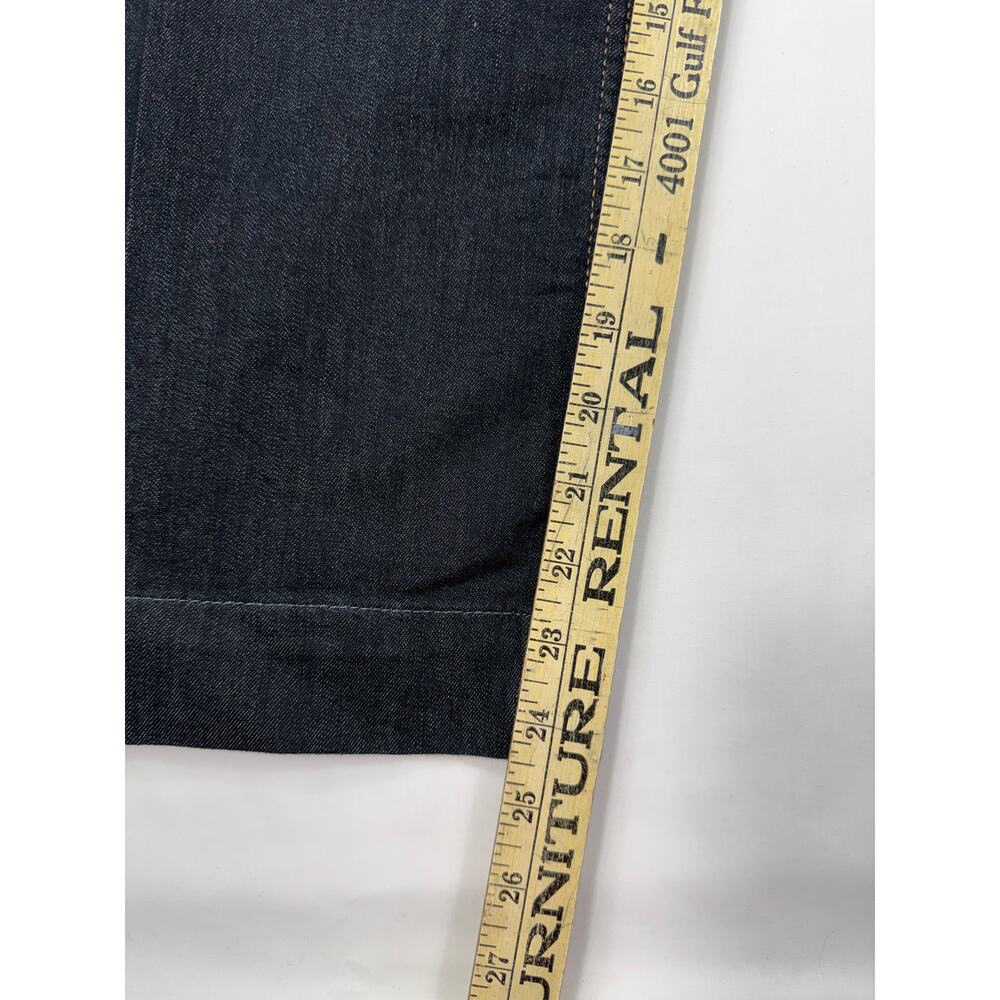 Anthropologie Maeve Women Size 30 Colette Wide-Leg Denim Crop Jeans High-Waist - Picture 14 of 16